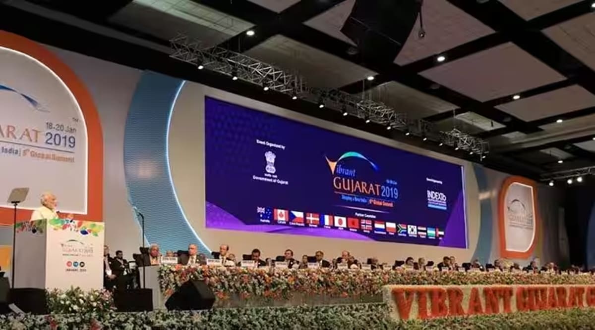 Vibrant Kutch meet, Vibrant Gujarat summit, Vibrant Gujarat global summit, Gujarat industry meet, MSMEs, Vibrant Kutch meet MoUs signed, Rs 3,370 crore investment in Kutch, Vibrant Gujarat event, indian express news
