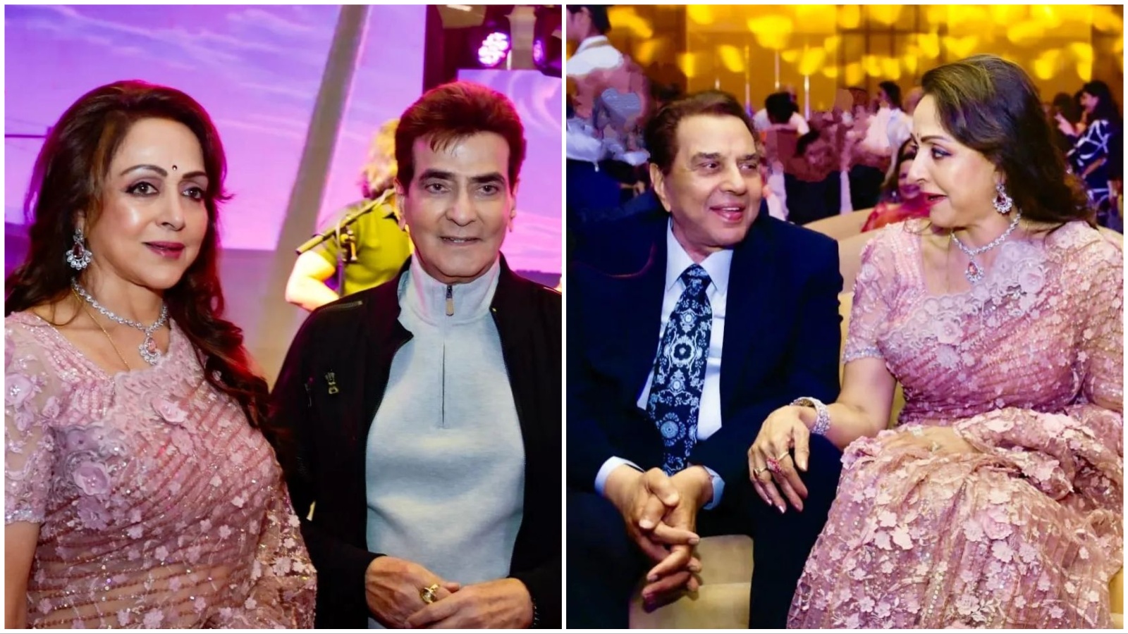 Hema Malini shares photos with Dharmendra, Jeetendra and Shatrughan Sinha  from her 75th birthday: 'A diamond filled dayâ€¦' | Bollywood News - The  Indian Express