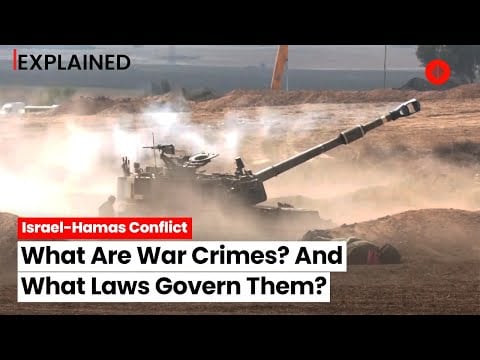 Israel hamas war what war crime laws apply to the current israel