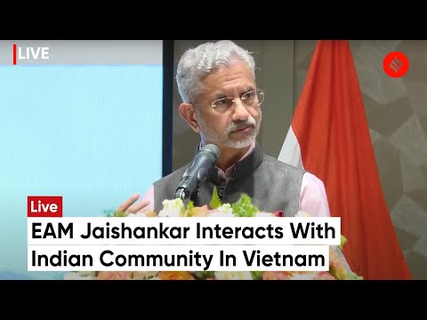Indian eam dr s jaishankar engages in live interaction with indian