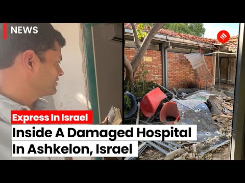 Israel hamas war this is how a medical centre in israel looks like now