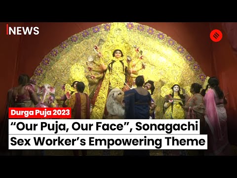Sonagachi sex workers host durga puja with empowering theme our pujo