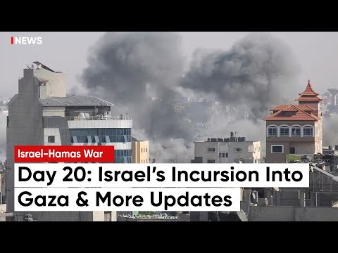 Israel hamas conflict enters 20th day ground incursion rising death