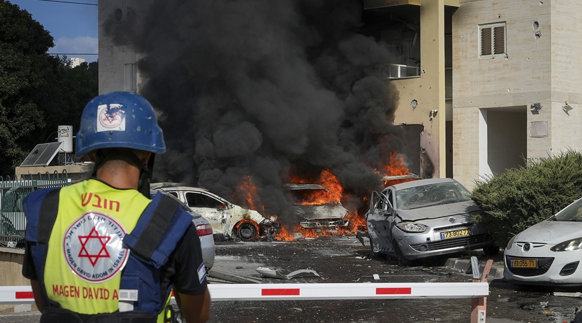 Israel-Palestine tension intensifies: 1 dead amid Palestinian rocket attack from Gaza | World News - The Indian Express