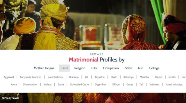jeevansathi.com caste filter browse