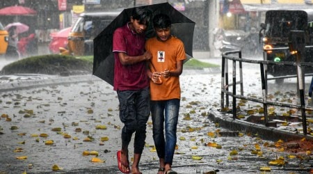 Weather: Rain in Thiruvananthapuram