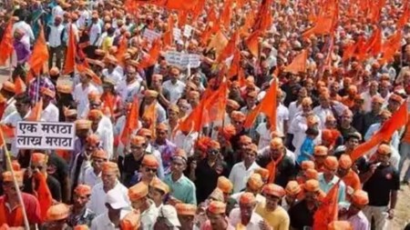 Maratha reservation, Maratha quota stir, Hemant Patil, Chief Minister Eknath Shinde, patil announces resignation, Hingoli Lok Sabha constituency, indian express news