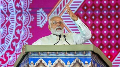 PM Modi targets Congress on above par fuel prices, says Rajasthan