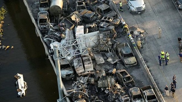 multi vehicle pileup