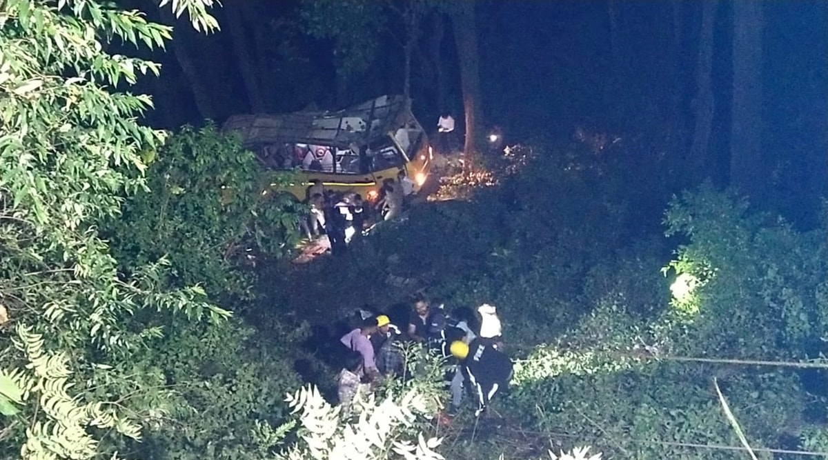 Seven dead, several injured in Nainital after bus falls into gorge | India  News - The Indian Express