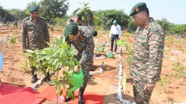 Territorial Army Day, herbal garden plantation, IMD rain prediction, indian express news