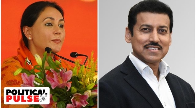 diya kumari, rajyavardhan singh rathore, indian express