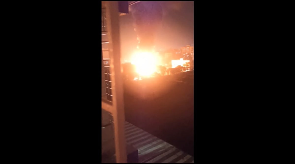 Gas cylinders explode in Pune; buses catch fire, no casualties Pune News The Indian Express