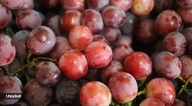 red grapes