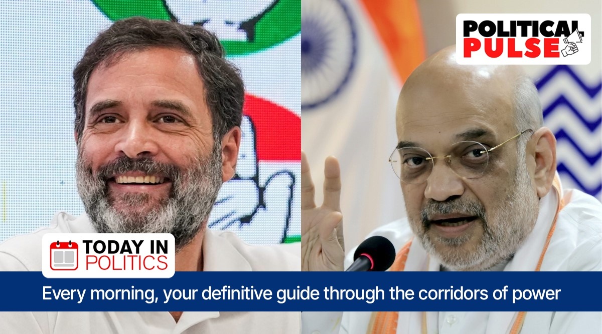 shah gandhi rallies today in politics