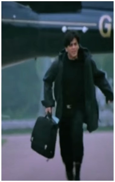 Shah Rukh Khan in a still from Kabhi Khushi Kabhie Gham.