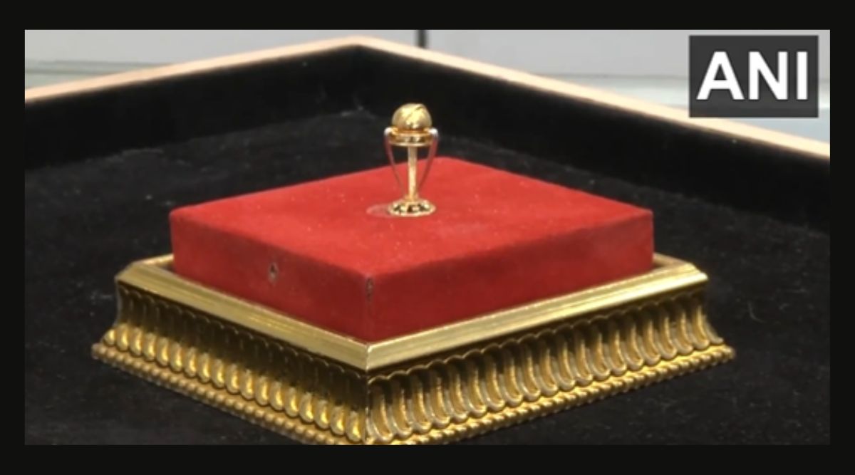 From Ahmedabad with love: World's smallest gold miniature Cricket World Cup  for Team India – India TV