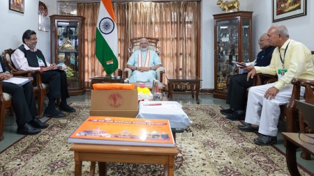 Somnath Trust board meeting, Shree Somnath Trust, narendra modi, religious charitable trust, SST chairman tennure, indian express news