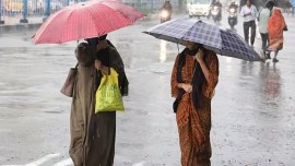 south-west monsoon retreats