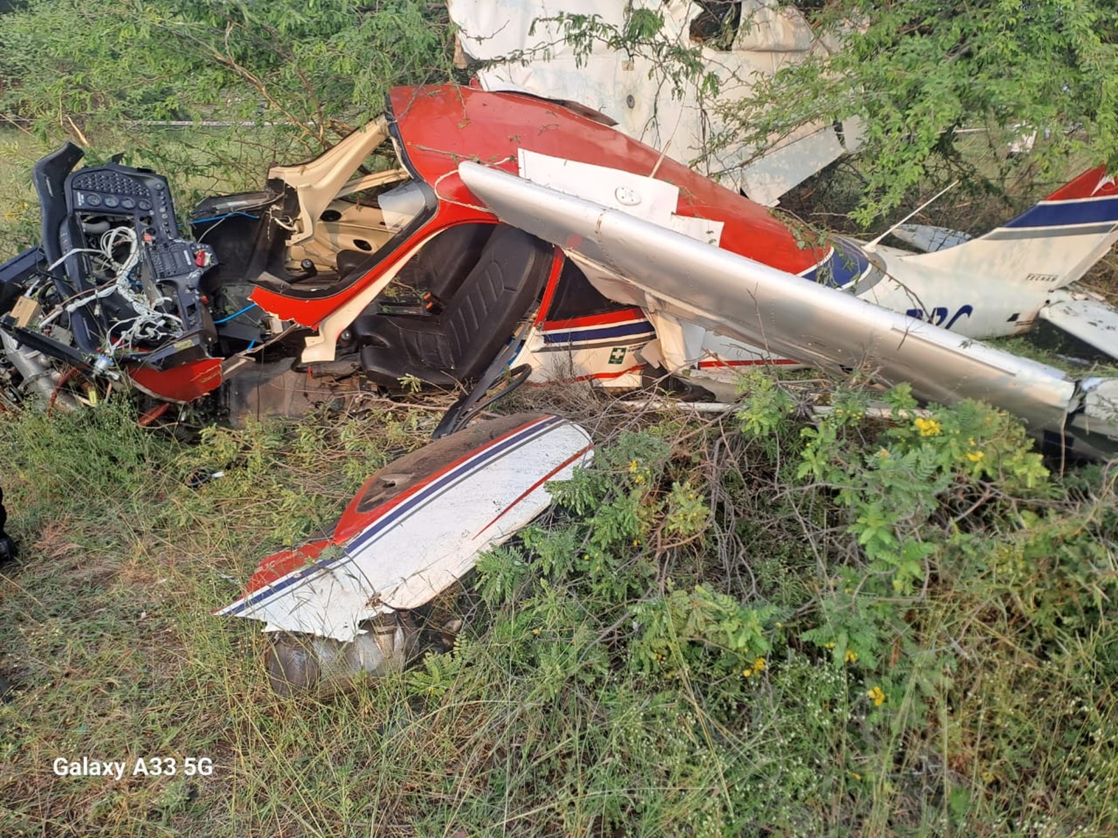 trainer aircraft crash