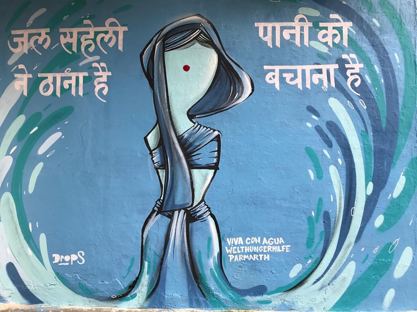 how to draw save water save life poster || जल संरक्षण पर पोस्टर कैसे बनायें  - YouTube