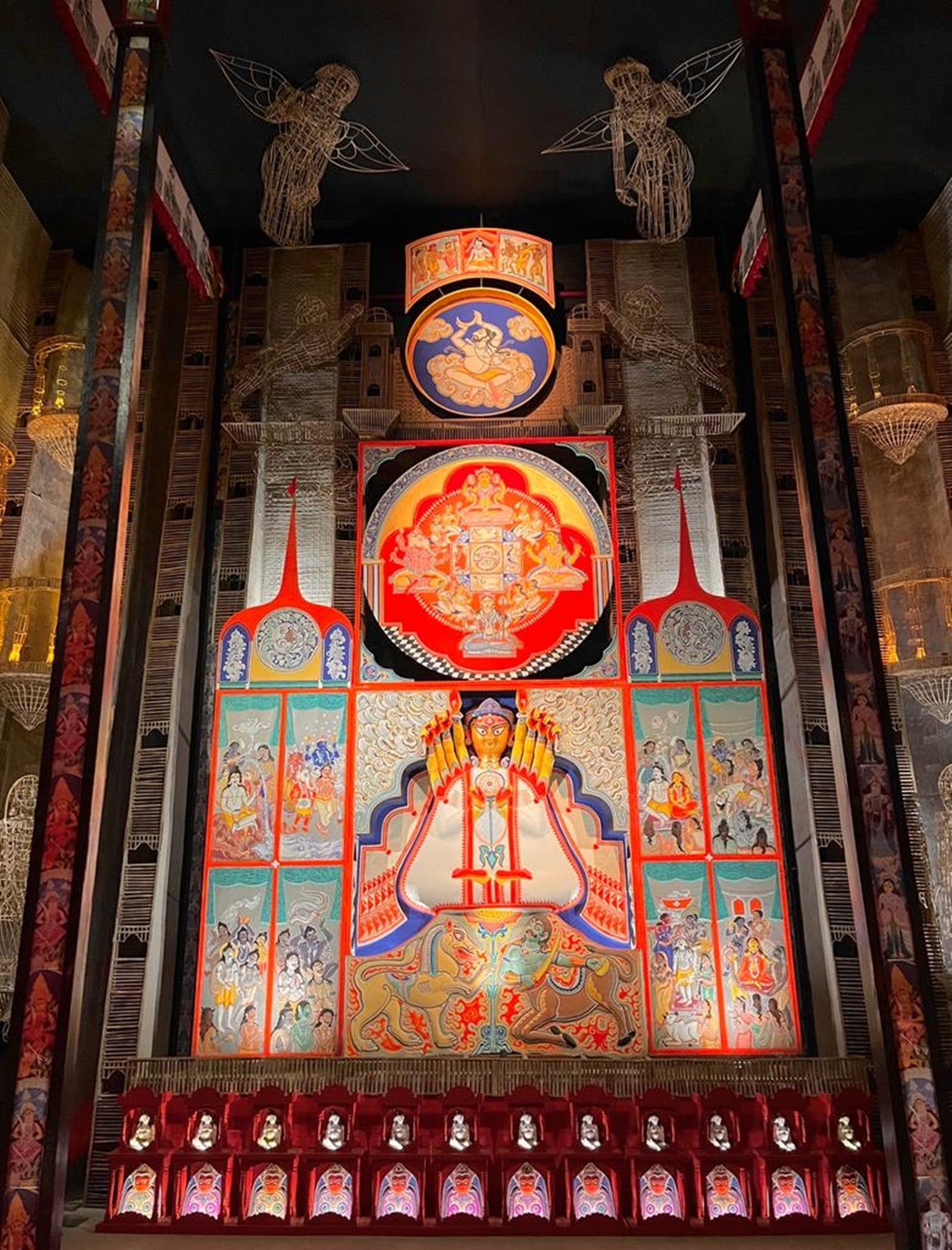 west bengal village patachitra painting