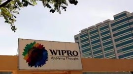 Shares of Wipro, which also posted an unexpected drop in revenue in the July-September quarter, fell as much as 4.3% in their steepest intraday percentage decline since mid-April.