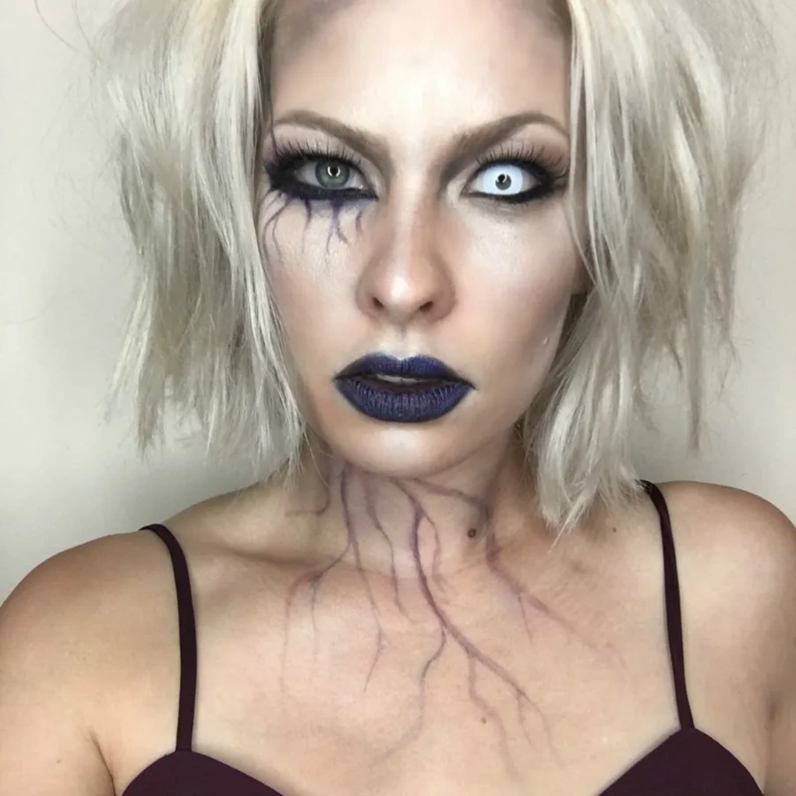 30+ Scary Halloween Makeup Looks Ideas For 2023 - The Glossychic