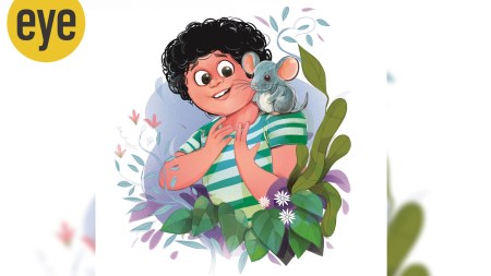 Quasi Mouse lived in a shoe box, most likely a Bata one, in a corner of the upper floor dormitory. (Illustration credit: Suvajit De)