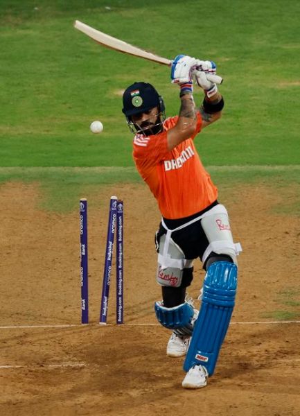 IND vs NZ: Virat Kohli at Wankhede ahead of the semifinal