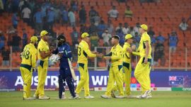 World Cup 2023 Live Score: Follow the live cricket score as England take on Australia at Ahmedabad's Narendra Modi Stadium.