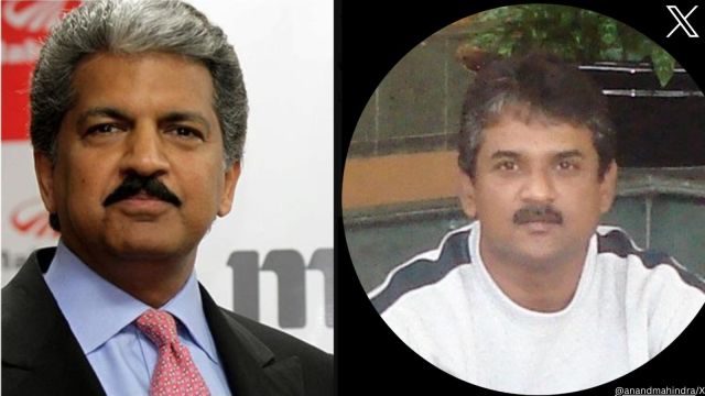 Anand Mahindra reacts to photo of a man who resembles him