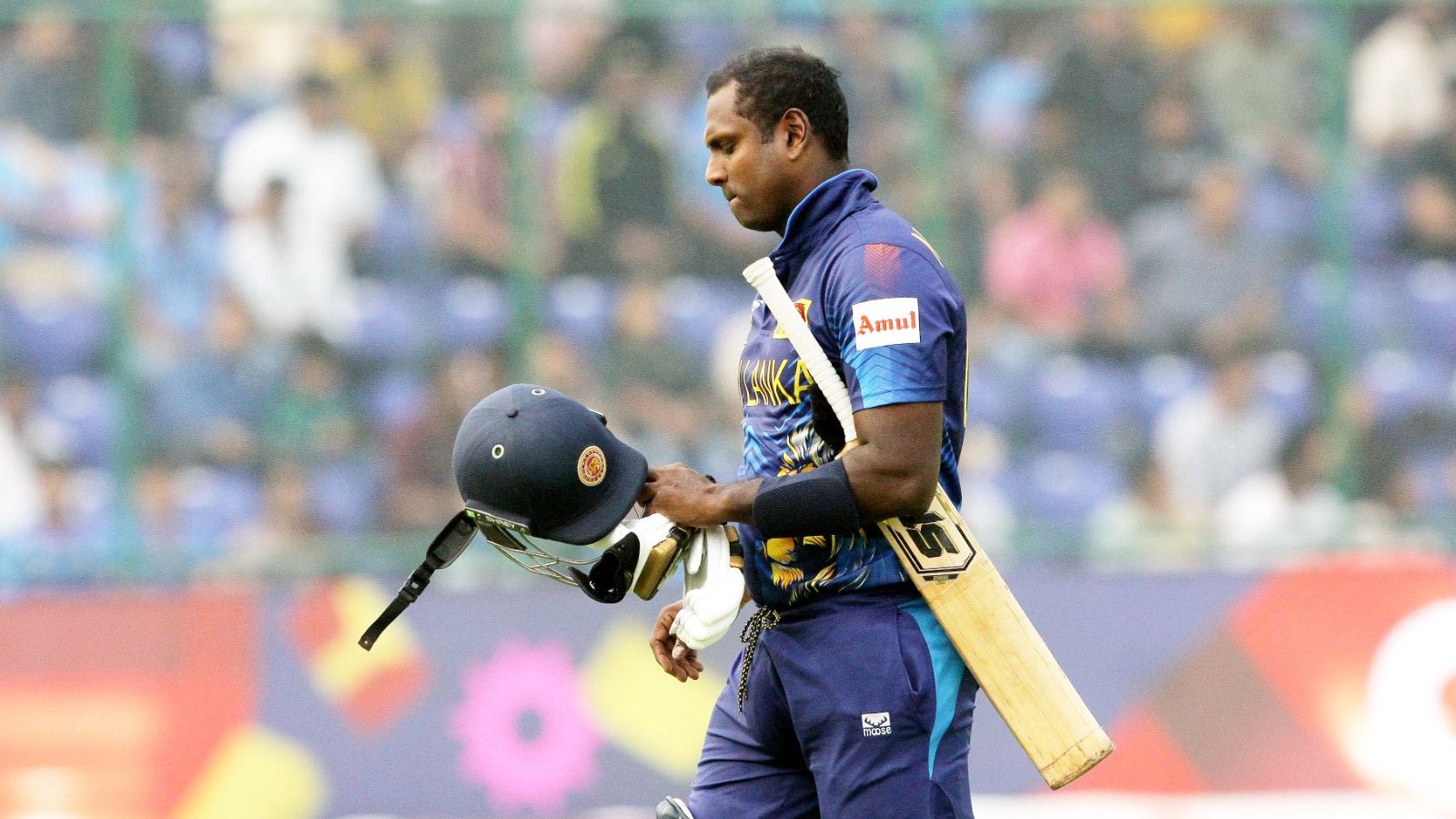 Why was Angelo Mathews deemed ‘timed out’ against Bangladesh, what is