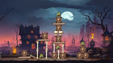 Angry Pumpkins | AI Made video game | Angry birds AI clone