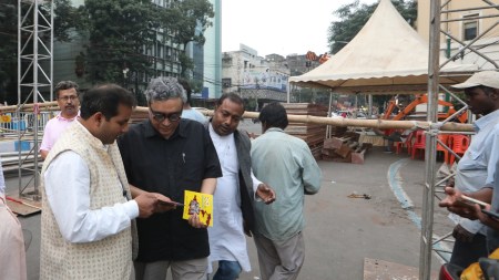 BJP holds meetings to mobilise workers for Shah rally tomorrow