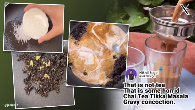 Clip of brewing tea without water sparks anger on social media