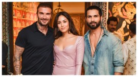David Beckham, Shahid Kapoor