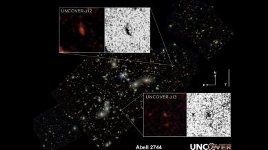 UNCOVER z-13 and UNCOVER z-12 are the second and third-most distant galaxies ever discovered.