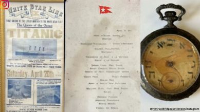 First-class dinner menu from Titanic to be auctioned