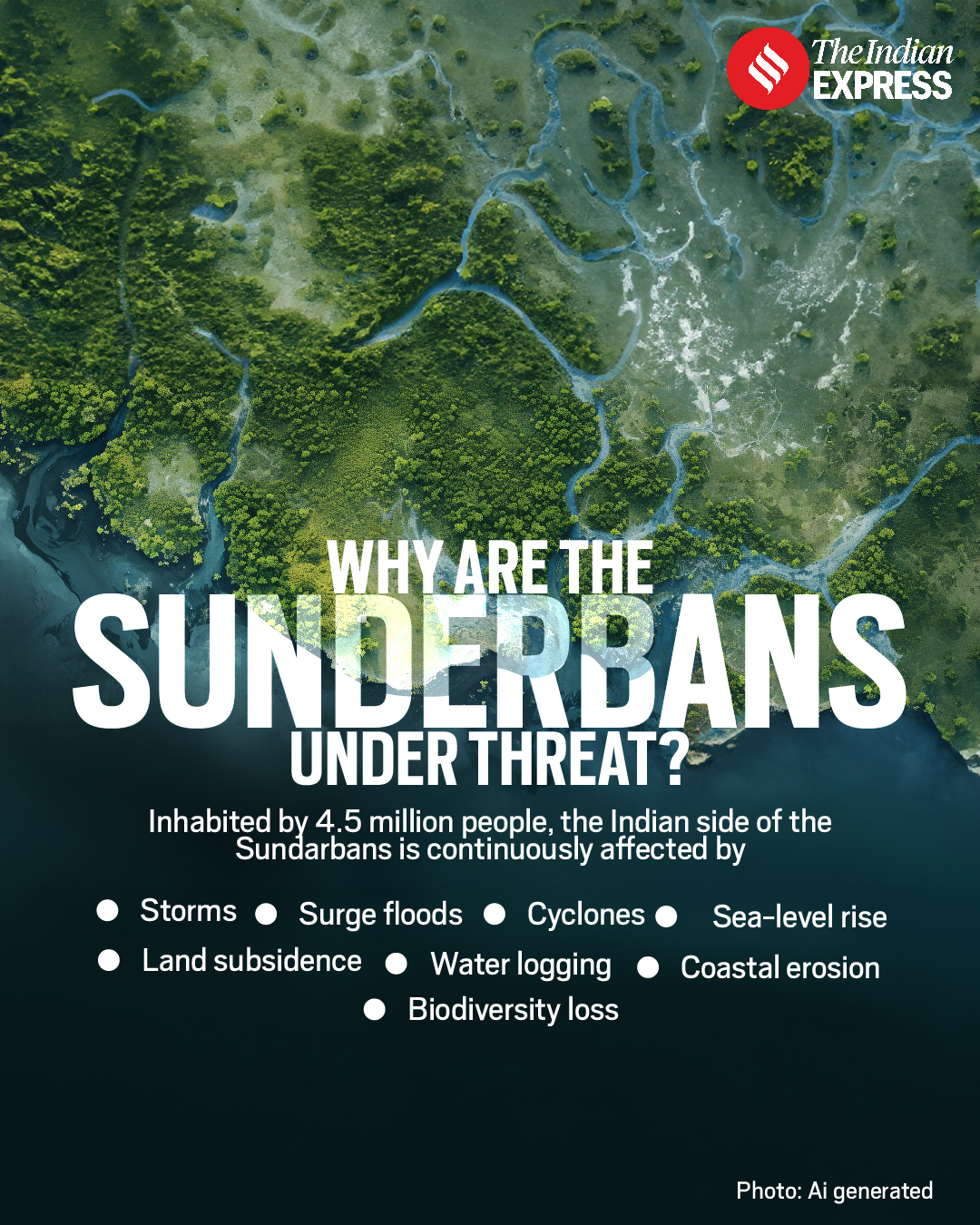 Why are the Sunderbans under threat