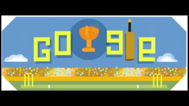 Google Doodle ICC Men's Cricket World Cup 2023