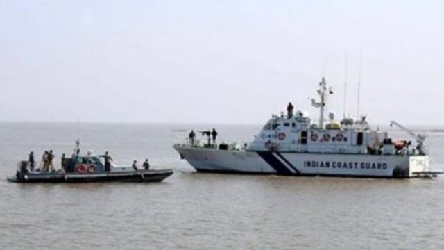 Indian Coast Guard, Rakesh Pal, sea exercises carried out off Vadinar coast, Indian express news, current affairs