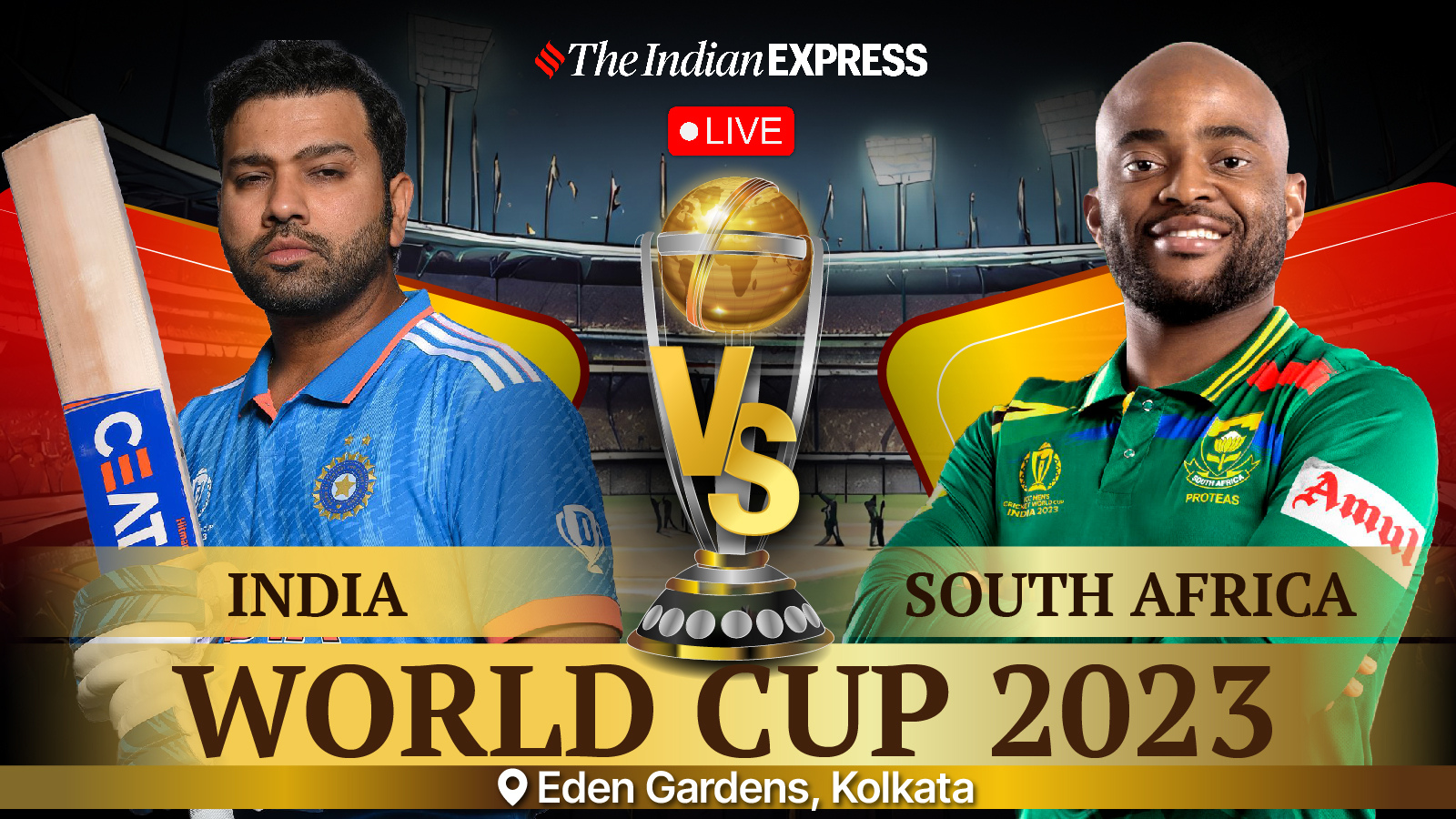 India vs South Africa Live Score, World Cup 2023: IND lock horns ...