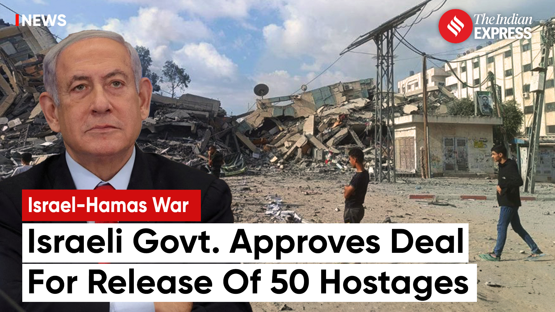 Israel hamas deal 50 hostages held in gaza to be freed for 4 day ...