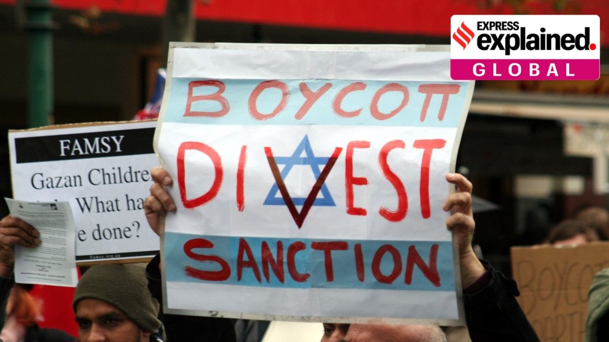 A BDS protest in Melbourne, Australia against Israel.