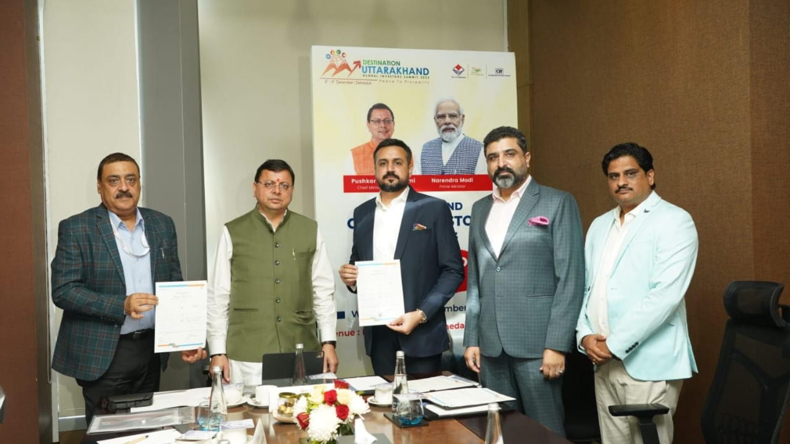 Uttarakhand govt signs MoUs worth Rs 20k crore in Ahmedabad ahead of Global Investors Summit