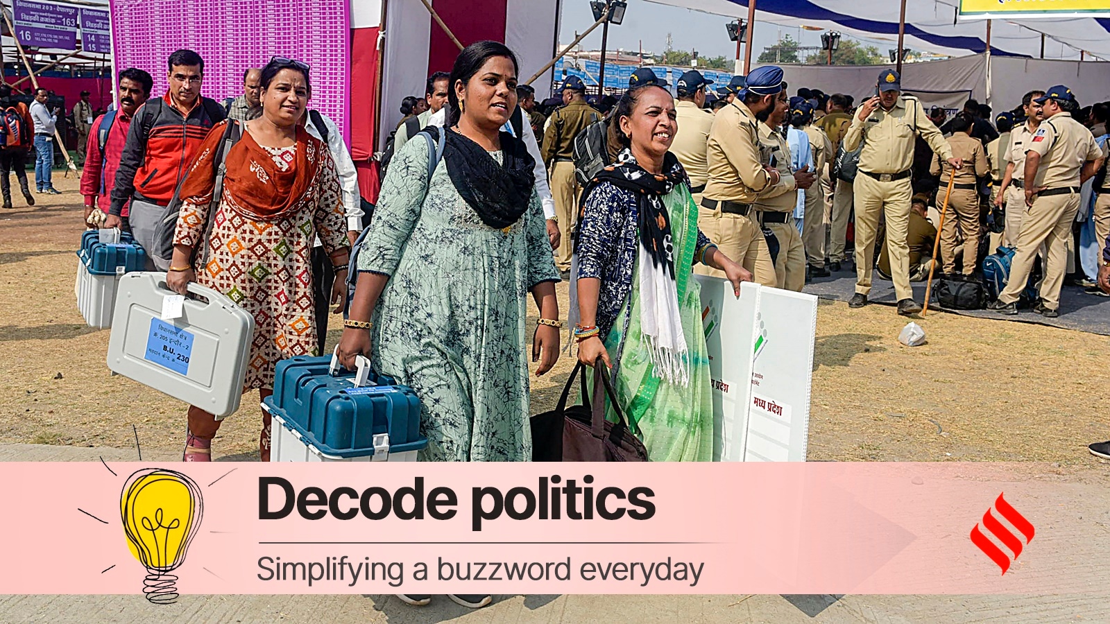 Decode Politics: Journey Of A Vote — How EVMs, Postal Ballots Make ...