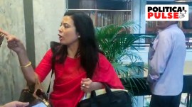 Mahua Moitra, Mahua Moitra Cash for query row, Lok Sabha Ethics Committee, Nishikant Dubey, indian express