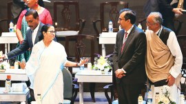 Mamata Banerjee, Bengal Chief Minister Mamata Banerjee, Bengal Global Business Summit (BGBS), Memorandum of Understandings (MoUs) and Letters of Intent (LoIs), Kolkata news, WEst Bengal news, India news, Indian express, Indian express India news, Indian express India
