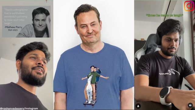 Man creates AI version of Matthew Perry’s iconic character Chandler Bing